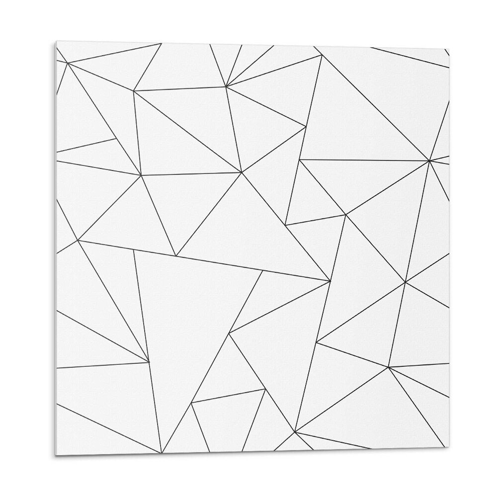 Panou decorativ pvc Triunghiuri geometrice într-un stil abstract