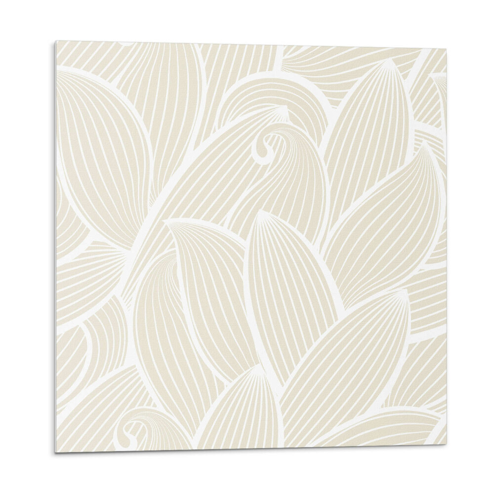 Panou decorativ pvc Frunze subtile în modele ondulate