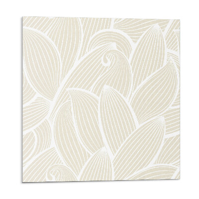 Panou decorativ pvc Frunze subtile în modele ondulate