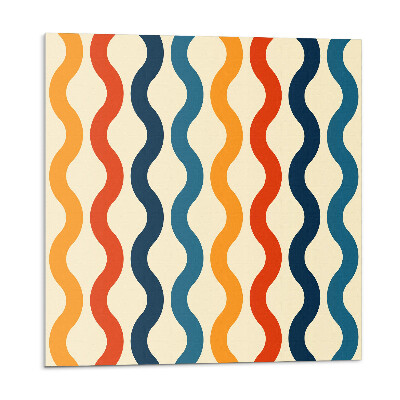 Panou decorativ Valuri ritmice într-un aranjament armonios