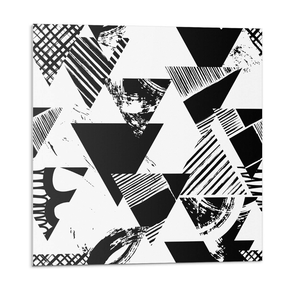 Panou perete Geometrie triunghiulară în design