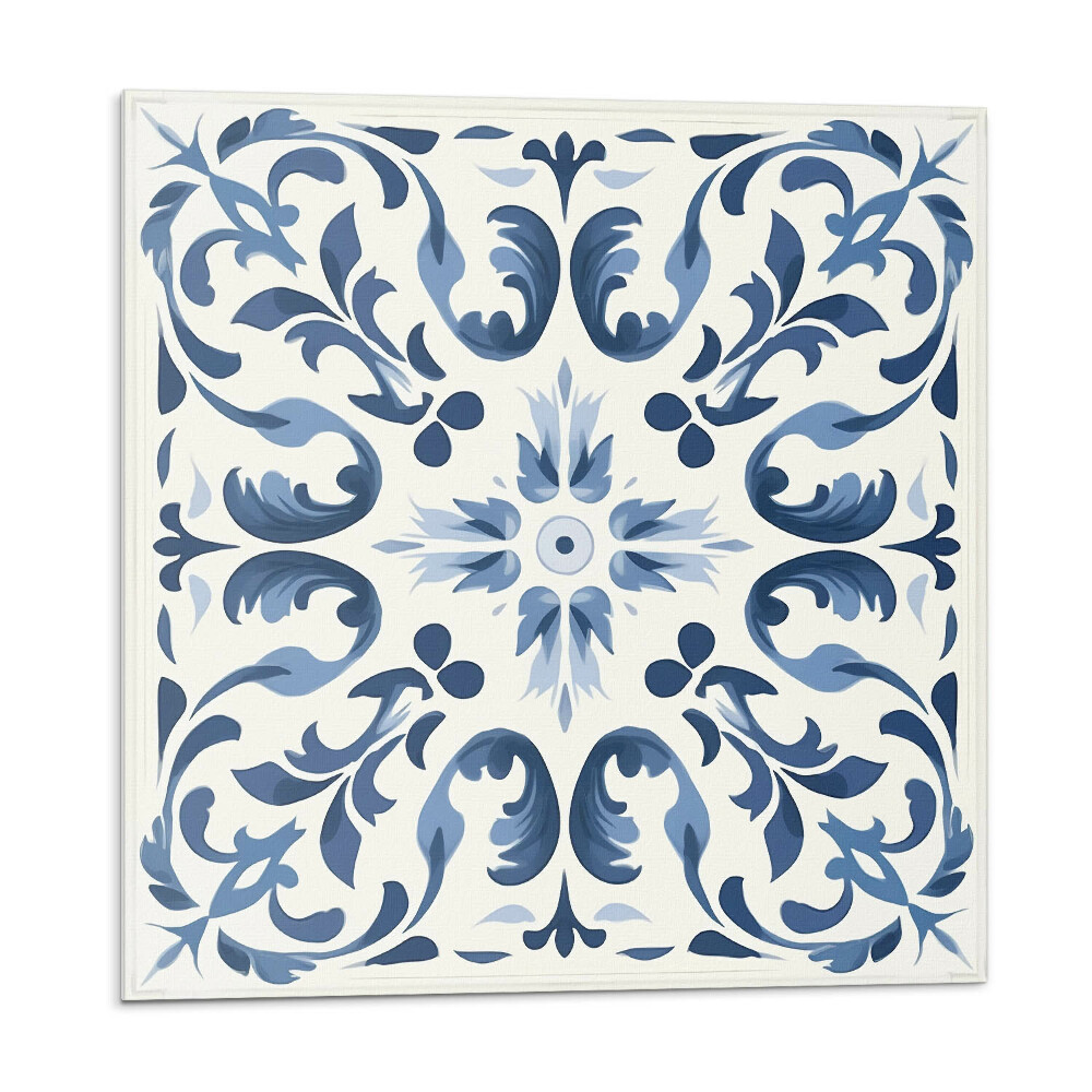 Panou decorativ pvc Motiv floral pe ceramică