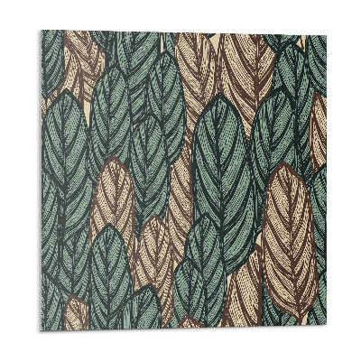 Panou decorativ Motivul frunzelor