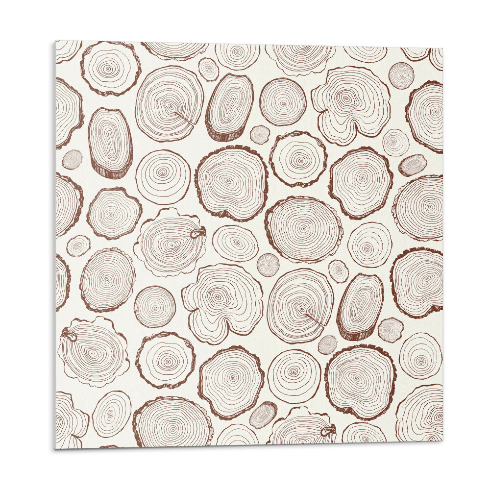 Panou decorativ pvc Inelele copacilor