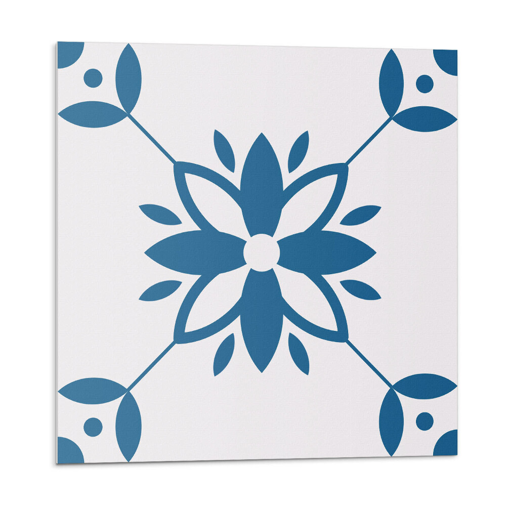 Panou perete Motiv floral cu frunze verzi