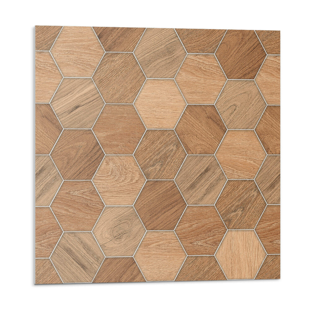 Panou decorativ Model hexagonal pe suprafață