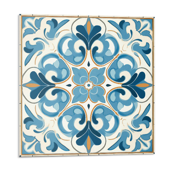 Panou perete Armonia plantelor în simetrie