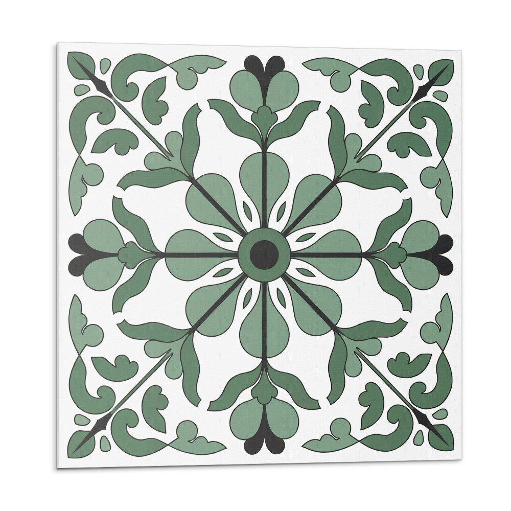 Panou perete Simetria plantelor într-un stil armonios