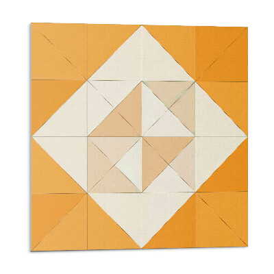 Panou decorativ Un model de romb într-o formă geometrică