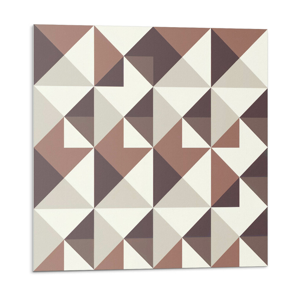 Panou decorativ Triunghiuri abstracte în stil geometric