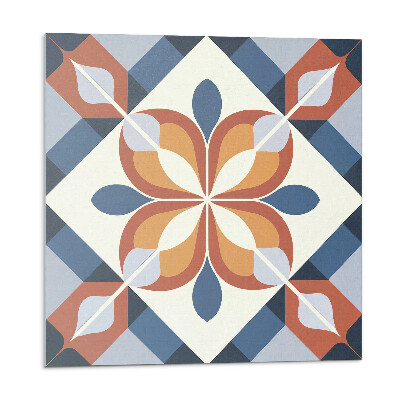 Panou decorativ pvc Motiv floral în stil geometric