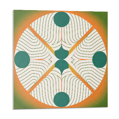 Panou perete Motiv abstract în formă de cercuri