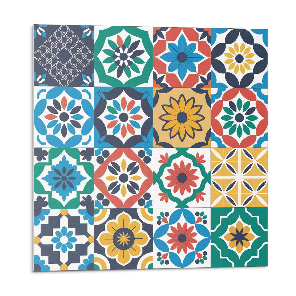 Panou decorativ pvc Modele de mozaic într-un aranjament armonios