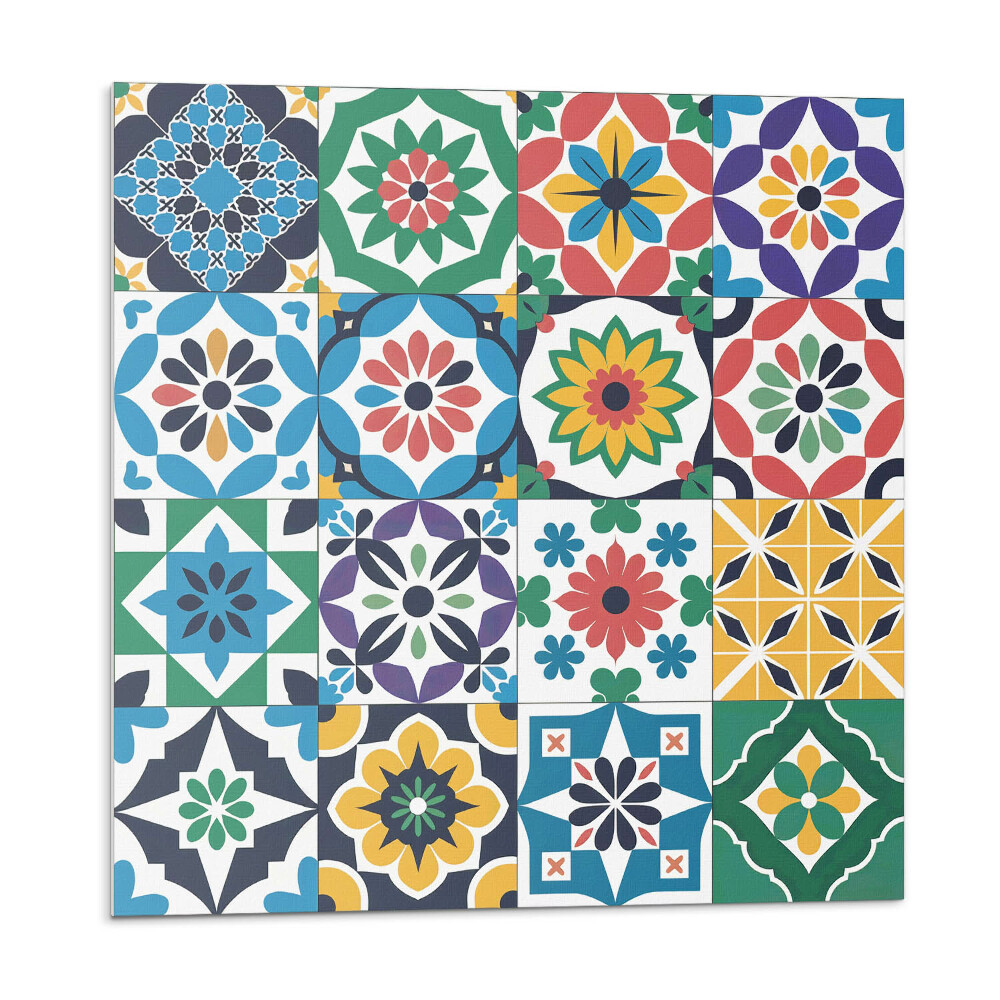 Panou perete Grile mozaicate în stil grafic