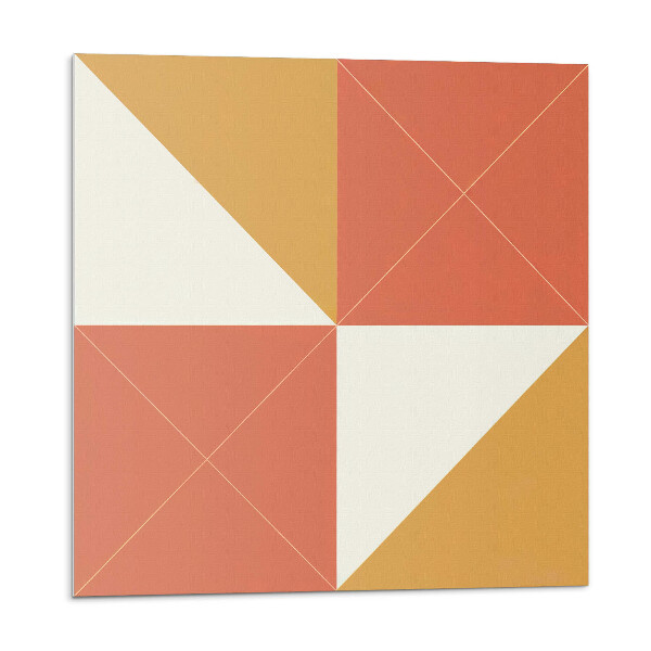 Panou perete Modele geometrice calde