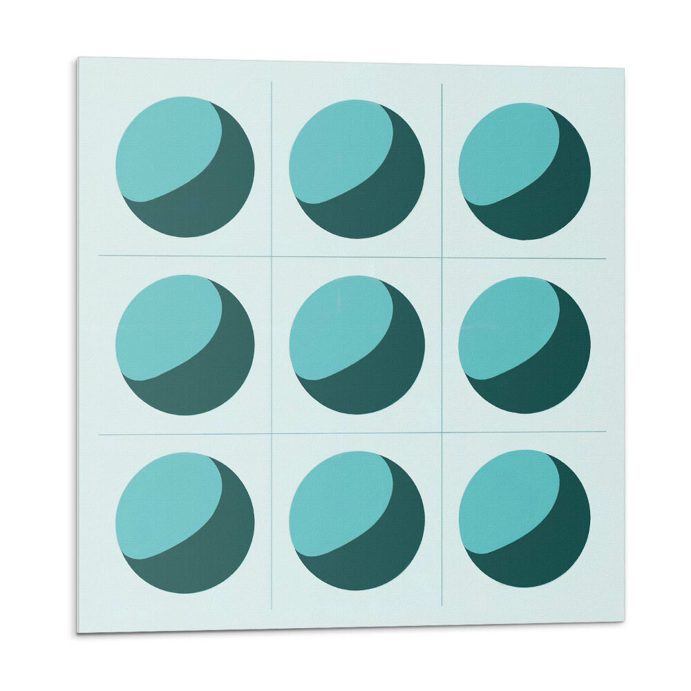 Panou perete Sfere într-o grilă geometrică