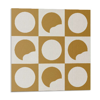 Panou decorativ pvc Cercuri abstracte cu goluri