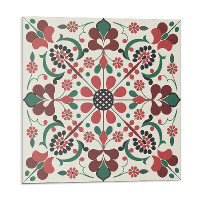 Panou decorativ Armonie florală într-un stil simetric