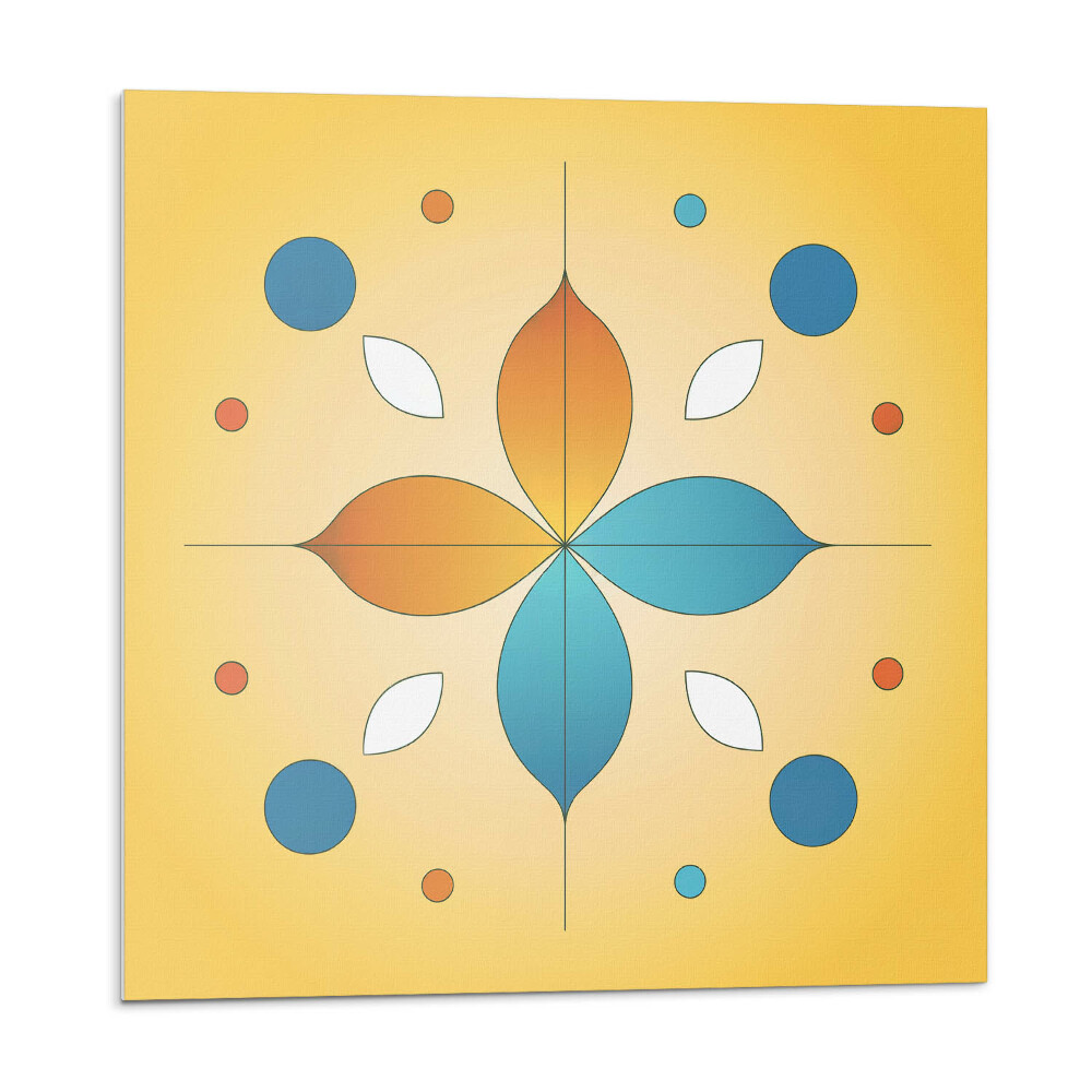 Panou decorativ pvc Model geometric floral