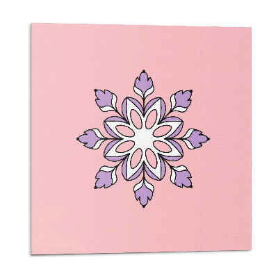 Panou decorativ Mandala florală în forme armonioase