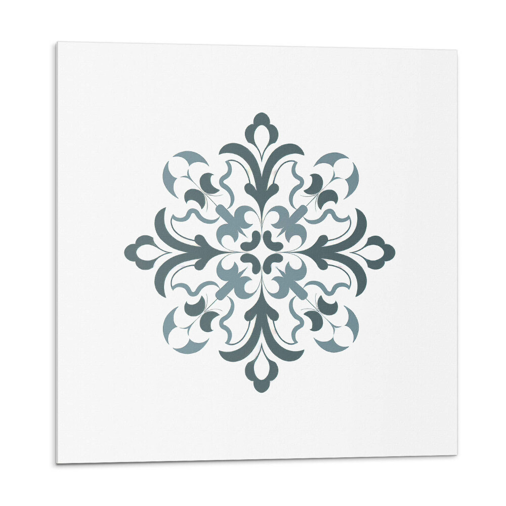 Panou decorativ Motiv floral în simetrie armonioasă