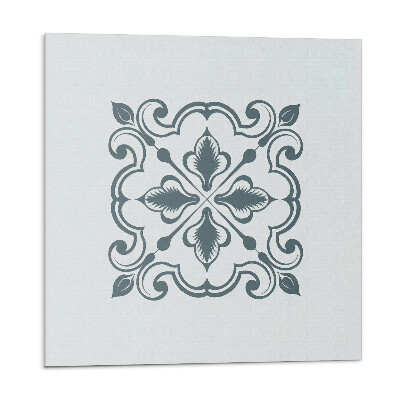 Panou perete Model ornamental de plante