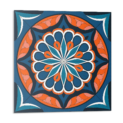 Panou perete Mandala cu model de frunze