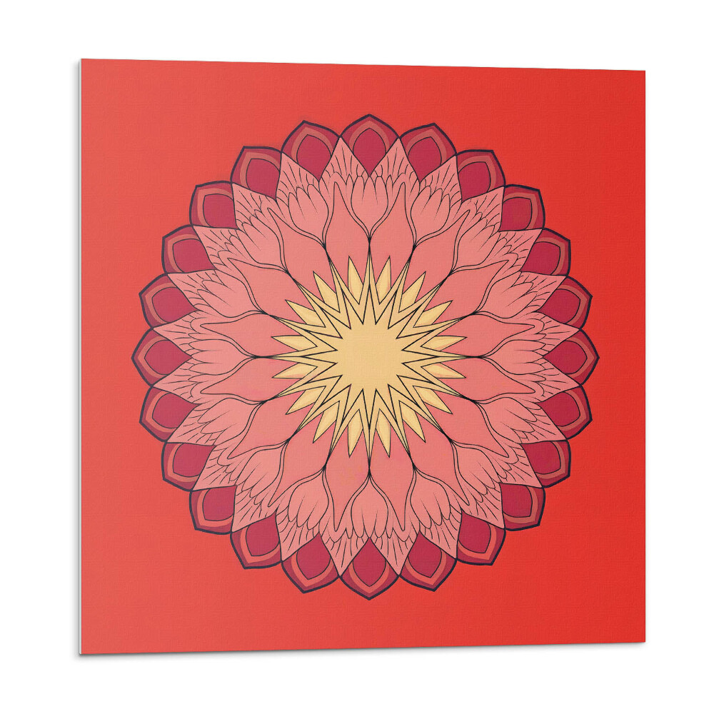 Panou decorativ Model floral de mandală