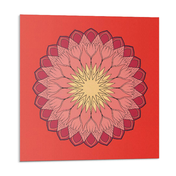 Panou decorativ Model floral de mandală