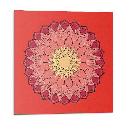 Panou decorativ Model floral de mandală