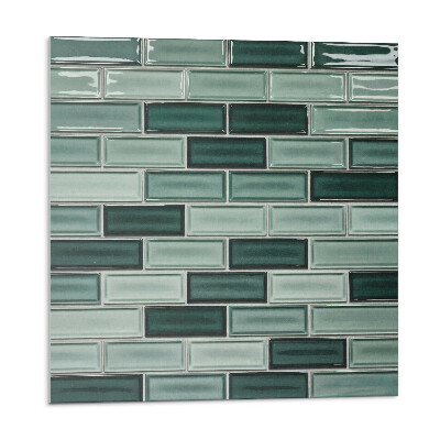 Panou decorativ Mozaic dreptunghiular în tonuri colorate