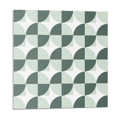 Panou decorativ pvc Cercuri și pătrate în stil geometric