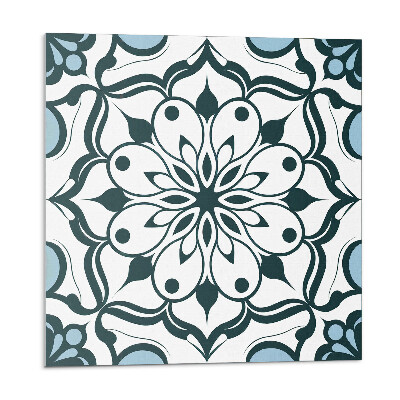 Panou perete Mandala florală în culorile naturii