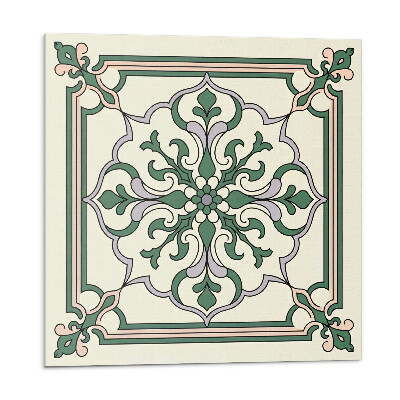 Panou decorativ pvc Motiv floral cu detalii decorative