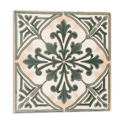 Panou perete Un motiv vegetal sub formă de pătrat