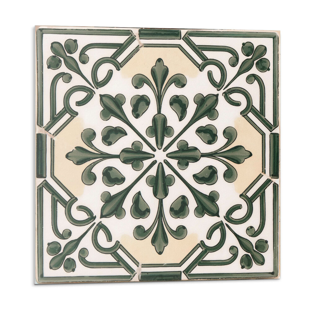 Panou decorativ pvc Motiv vegetal pe faianță