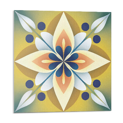 Panou decorativ Mandala florală într-un stil artistic