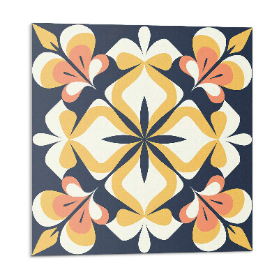 Panou decorativ pvc Motiv floral sub formă de geometrie