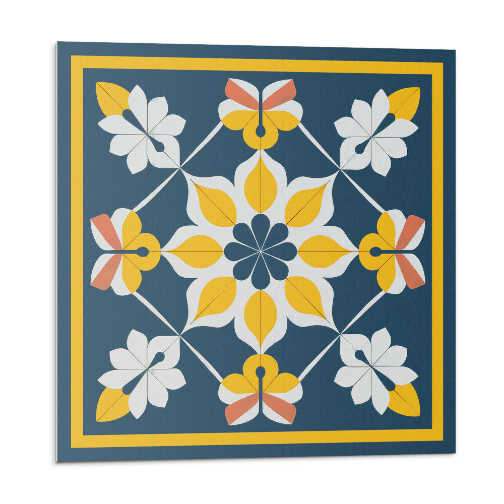 Panou decorativ pvc Armonie florală în simetrie