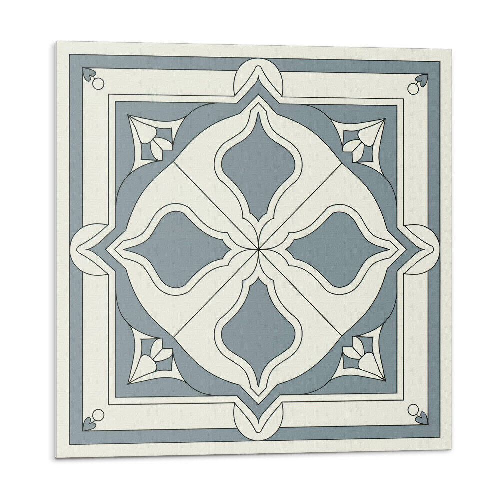 Panou perete Motiv floral pe ceramică