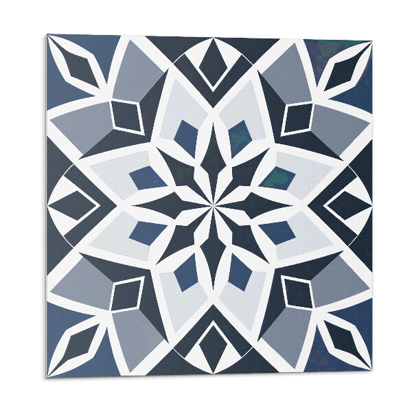 Panou decorativ Geometrie florală într-un stil modern