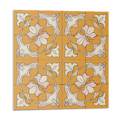 Panou perete Mozaic floral în culori