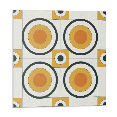 Panou perete Modelul cercurilor și pătratelor în geometrie