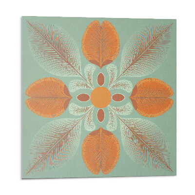 Panou decorativ pvc Motiv floral cu frunze