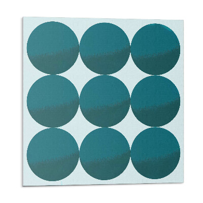 Panou decorativ pvc O grilă de cercuri într-un aranjament armonios