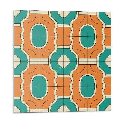 Panou decorativ Model în carouri cu un stil geometric