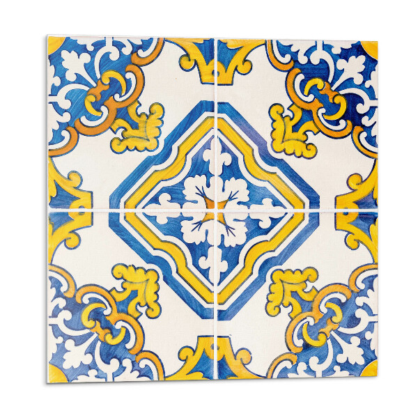 Panou decorativ Mozaic floral în stil artistic