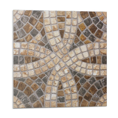 Panou decorativ pvc Aranjament mozaic în țesături