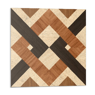 Panou decorativ Motiv geometric din lemn