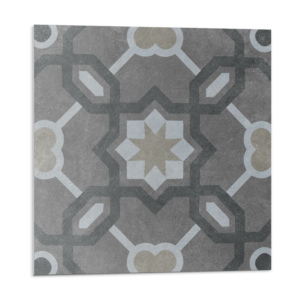 Panou perete Model de țiglă în stil geometric